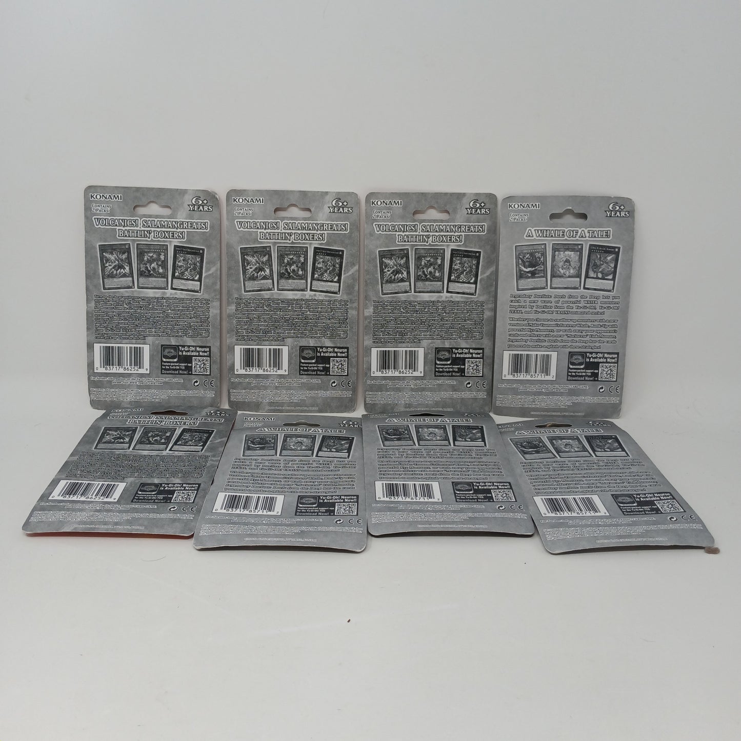 New Sealed Lot Of 8 Yu-Gi-Oh Legendary Duelists Blister Packs