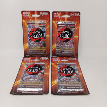 New Sealed Lot Of 4 Yu-Gi-Oh Ancient Guardians Blister Pack