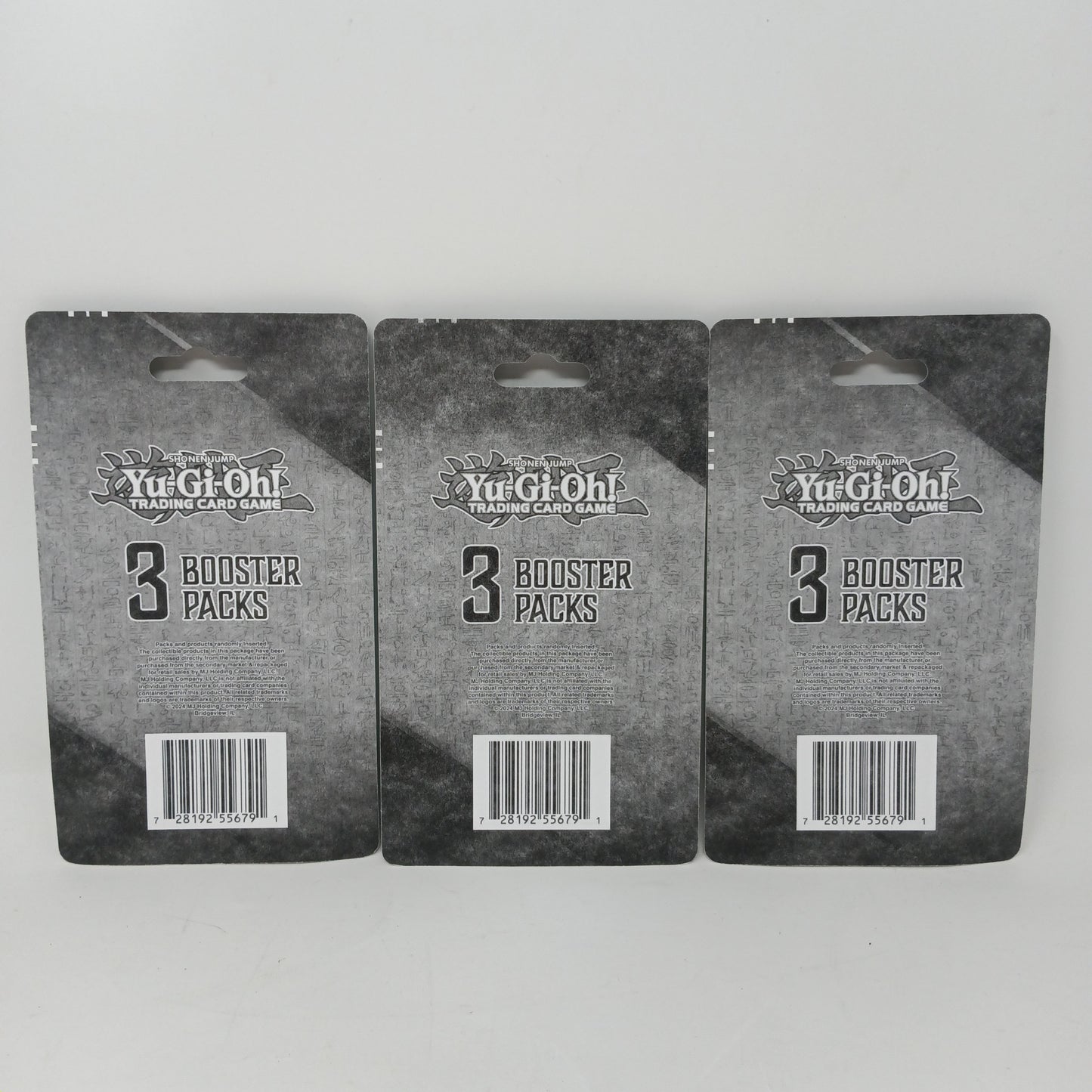 New Lot Of 3 Yu-Gi-Oh Various Packs Blister Packs