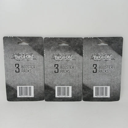 New Lot Of 3 Yu-Gi-Oh Various Packs Blister Packs