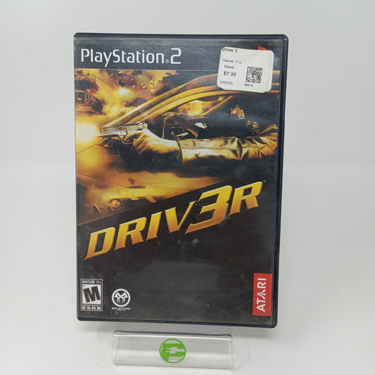 Driver 3 (Sony PlayStation 2 PS2, 2004)