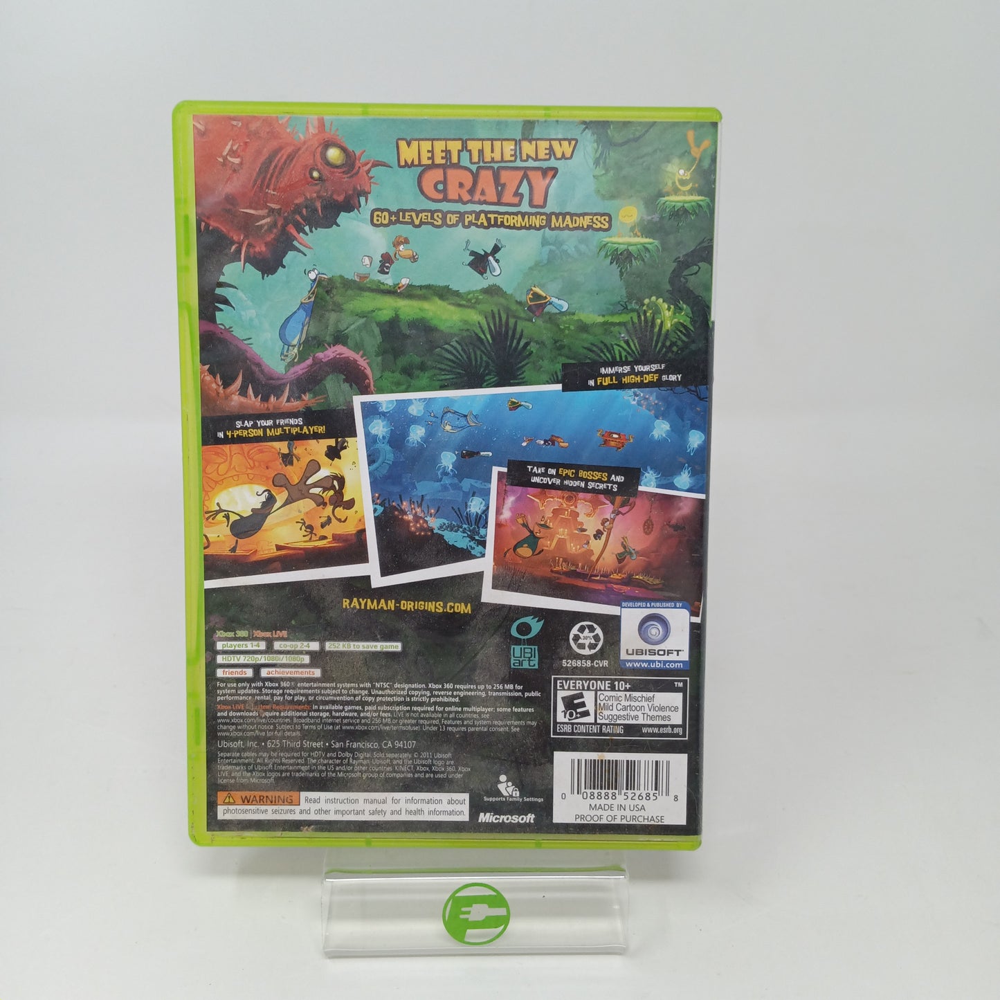 Rayman Origins (Microsoft Xbox 360, 2011)