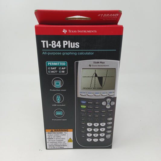 New Texas Instruments TI-84+ Graphing Calculator