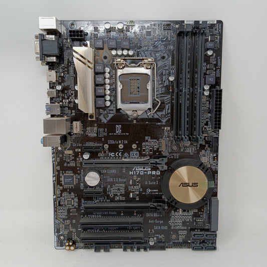 Asus H170-Pro LGA 1151 ATX DDR4 Motherboard
