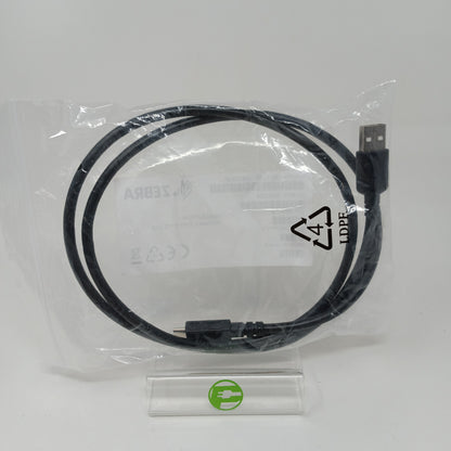 New Zebra D01AUG24 USB C Cord 1PCBL-TC5X-USBC2A-01