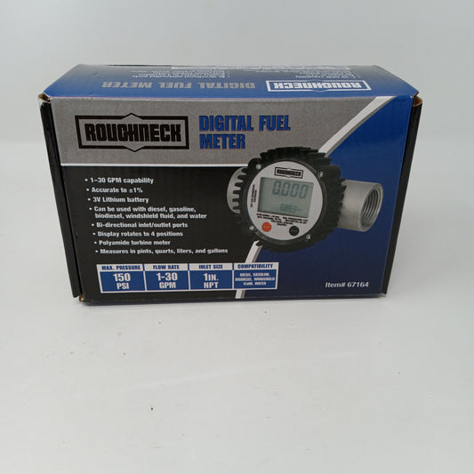 New Roughneck Digital Fuel Meter Meter