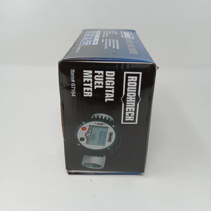 New Roughneck 67164 Digital Fuel Meter 1" NPT 1-30 GPM 150 PSI Diesel Gas Water