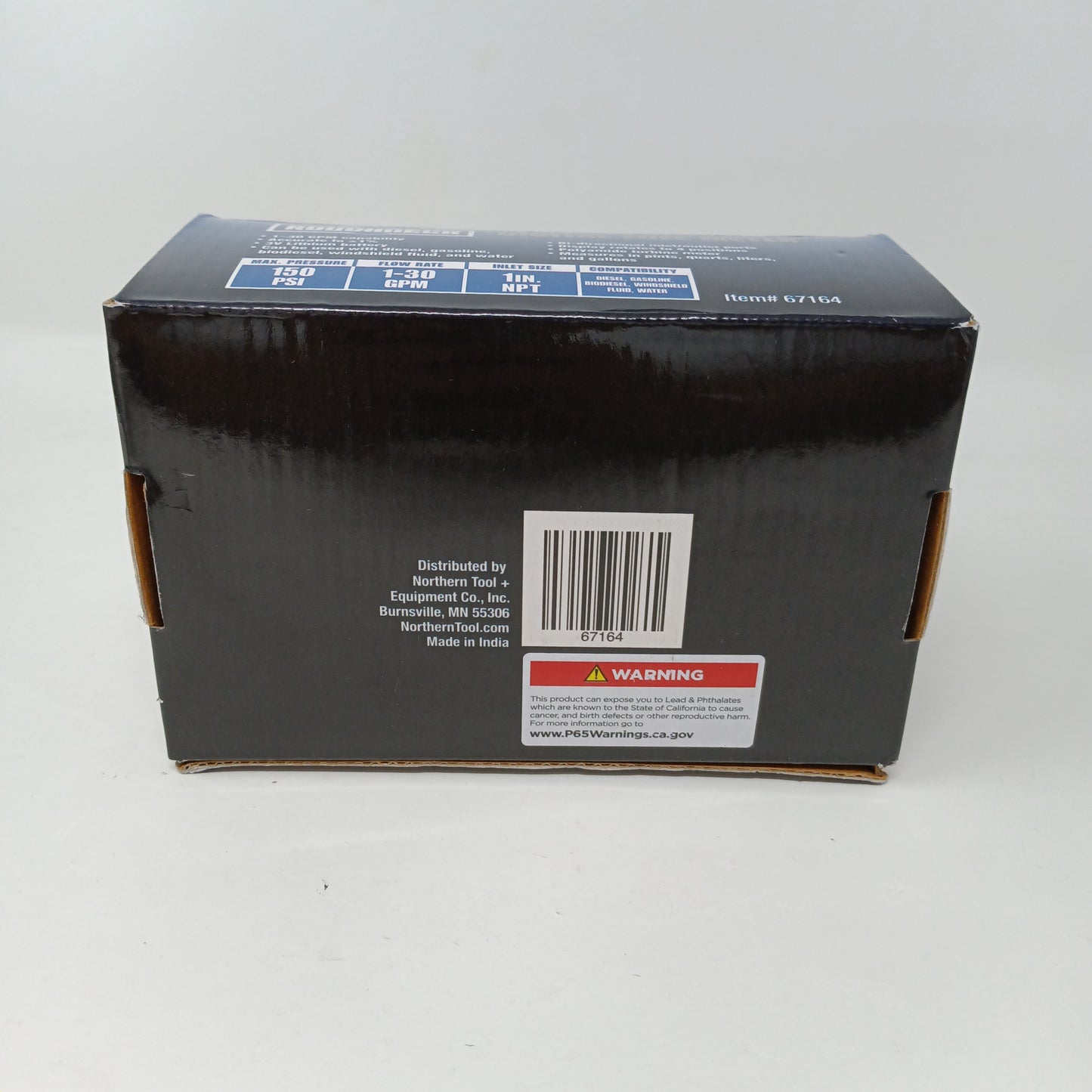 New Roughneck 67164 Digital Fuel Meter 1" NPT 1-30 GPM 150 PSI Diesel Gas Water