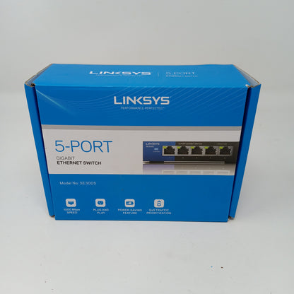 Linskys 5 Port Ethernet switch