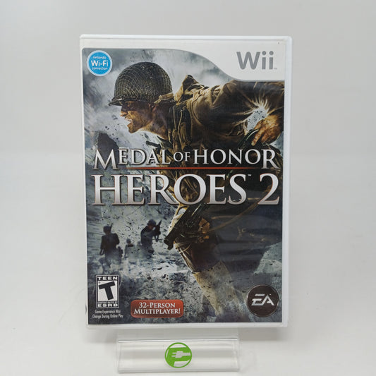 Medal of Honor Heroes 2 (Nintendo Wii, 2007) CIB
