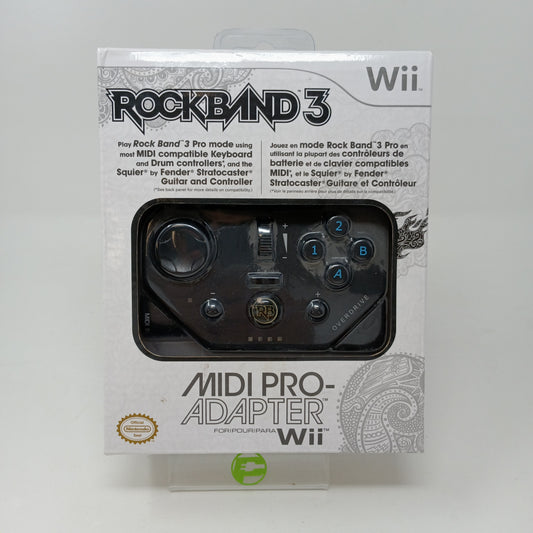 New Mad Catz Rock Band 3 Midi Pro-Adapter for Nintendo Wii