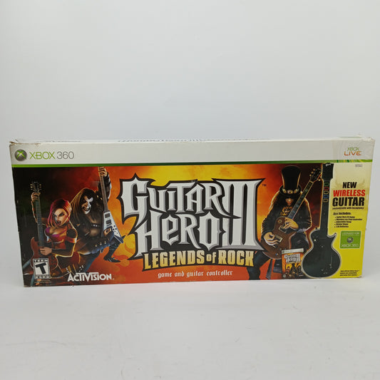 Guitar Hero III Fender Squier Stratocaster Guitar Only (Microsoft Xbox 360, 2010)