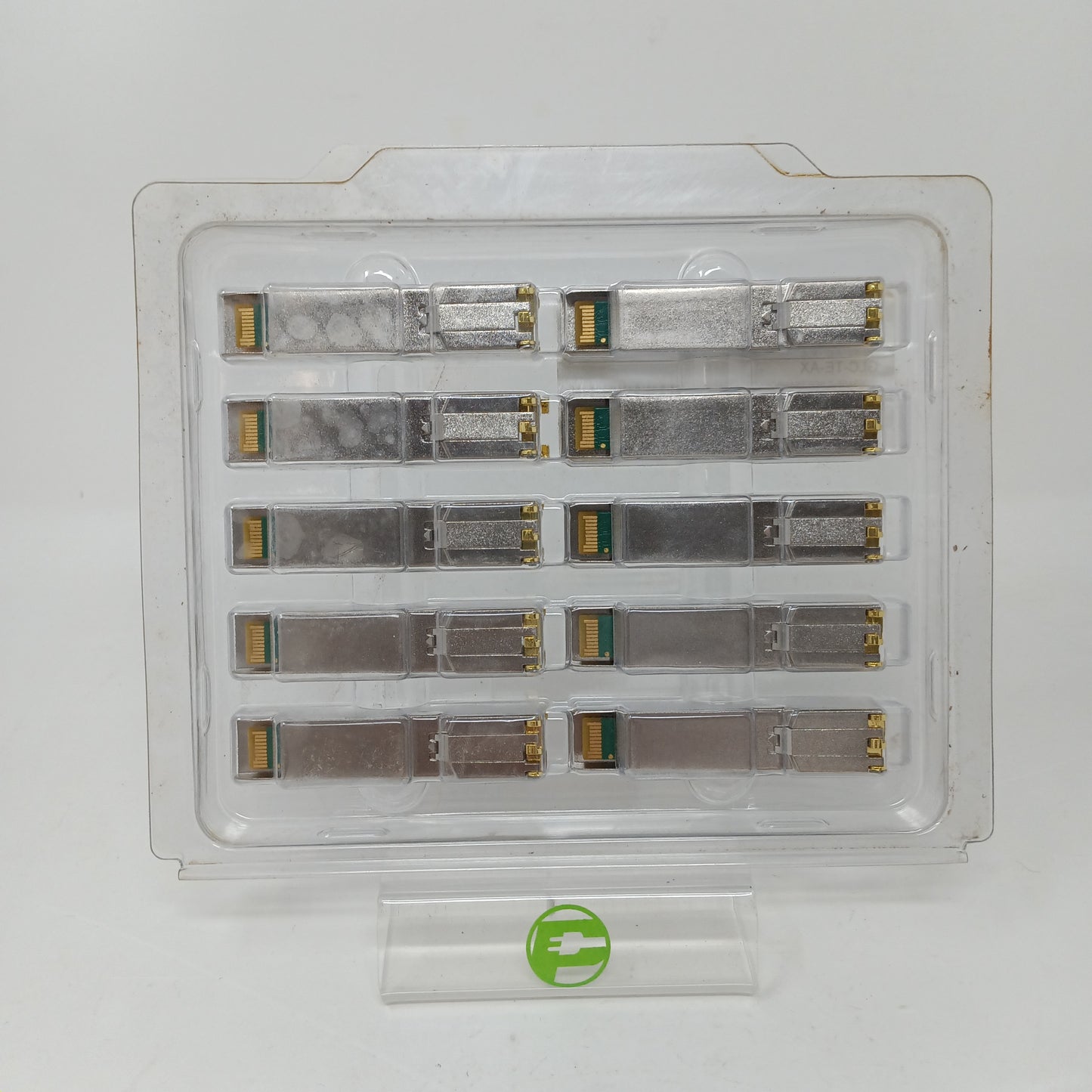 Lot of 8 Axiom GLC-T-AX 1000BASE-T RJ45 SFP Transceivers Cisco Compatible