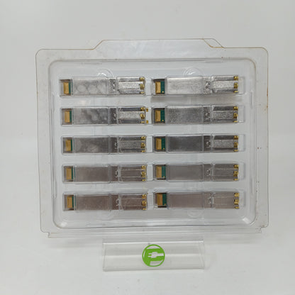 Lot of 8 Axiom GLC-T-AX 1000BASE-T RJ45 SFP Transceivers Cisco Compatible