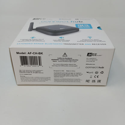 New Open Box Mee Audio Connect Hub Bluetooth Connect Hub AF-CH-BK