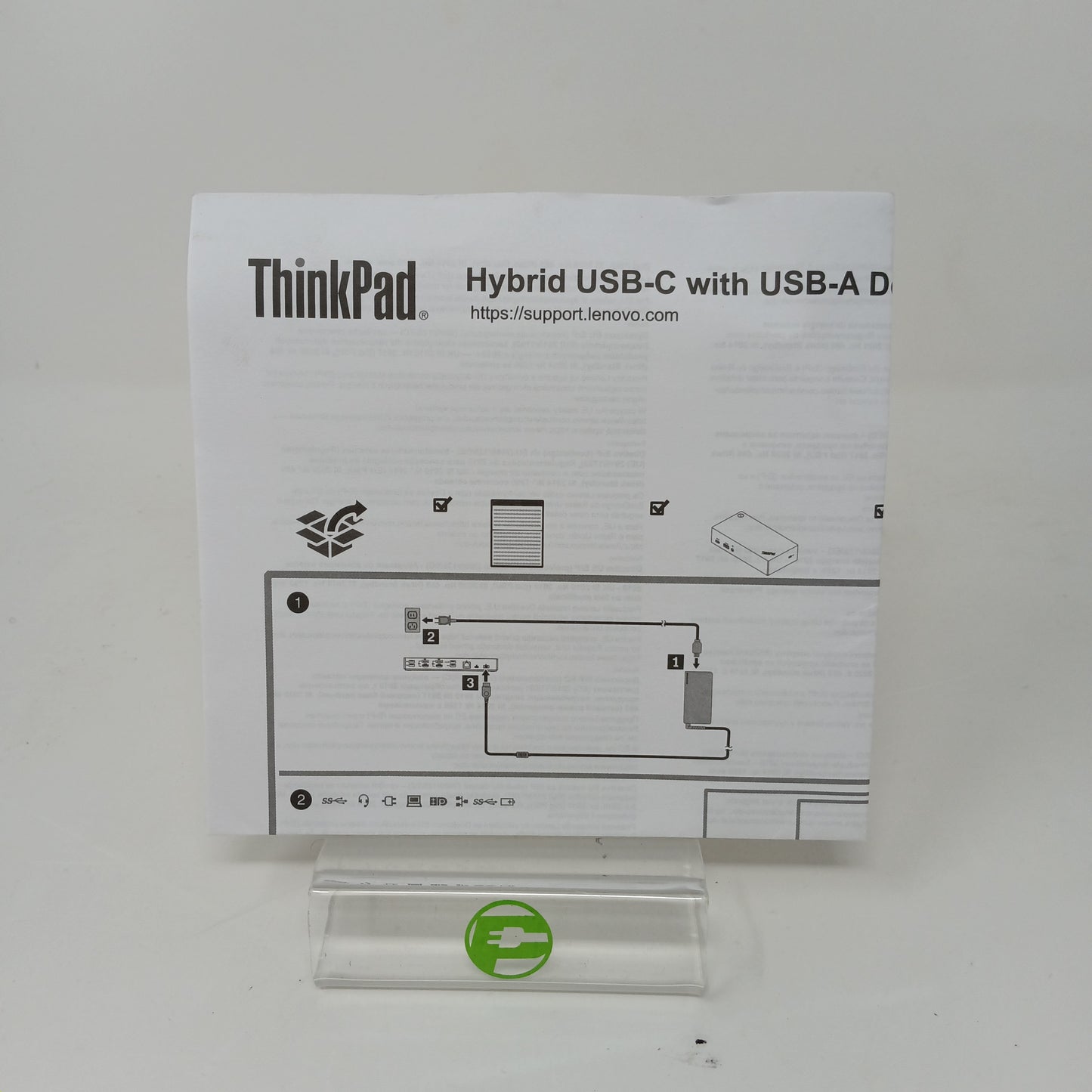 ThinkPad Hybrid USB-C with USB-A Dock - US Docking Station DUD9011D1