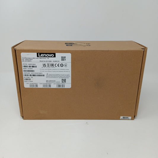 ThinkPad Hybrid USB-C with USB-A Dock - US Docking Station DUD9011D1