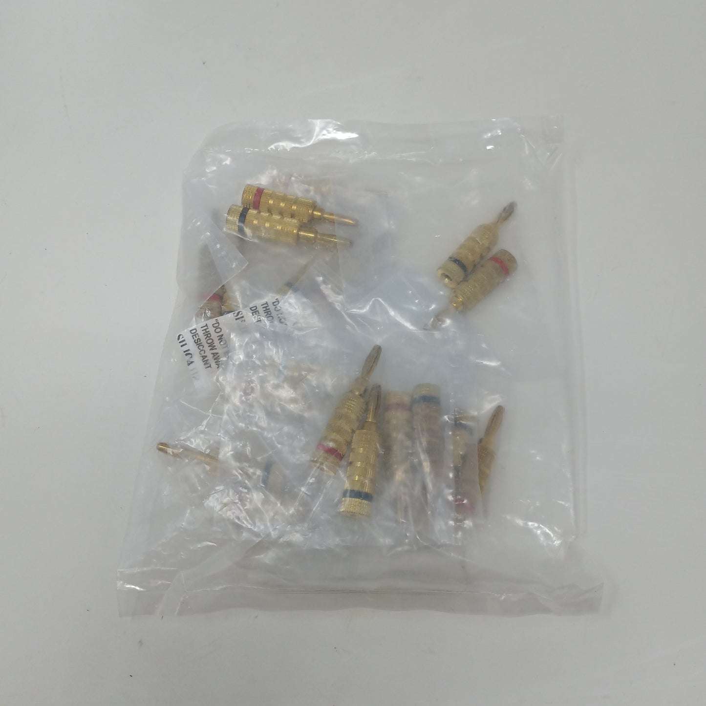 New Monoprice Gold plated Banana Plugs 21820