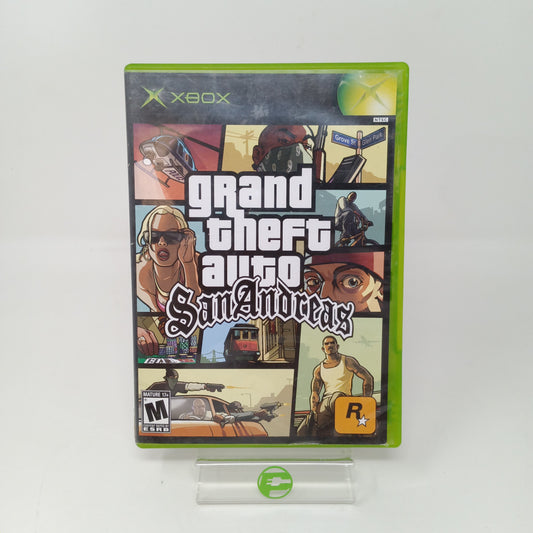 Grand Theft Auto San Andreas (Microsoft Xbox, 2005) CIB