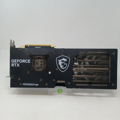 Broken MSI GeForce RTX 4070 Gaming X Trio 12GB GDDR6X Graphics Card No Video