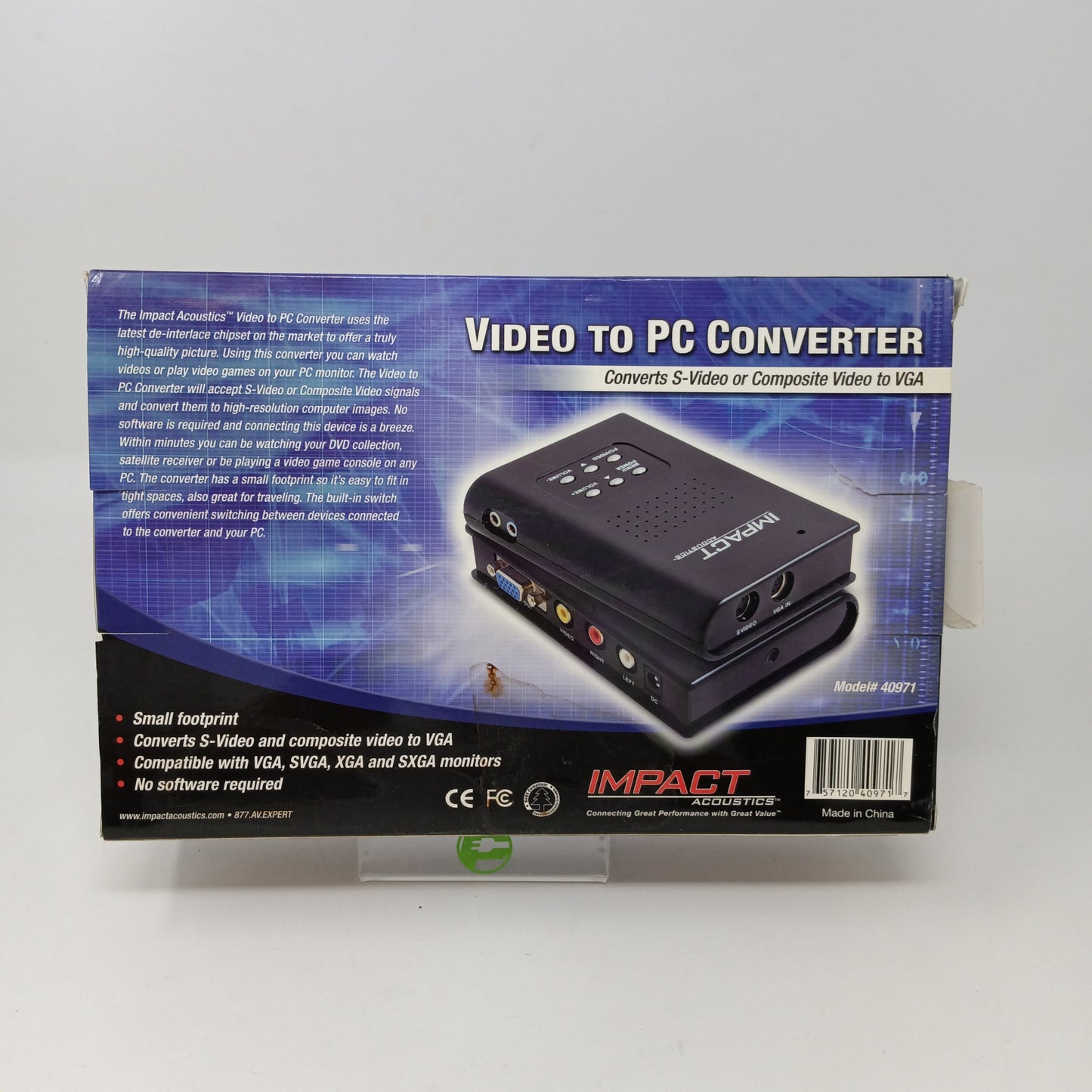 New Impact 40971 Video To Pc Converter