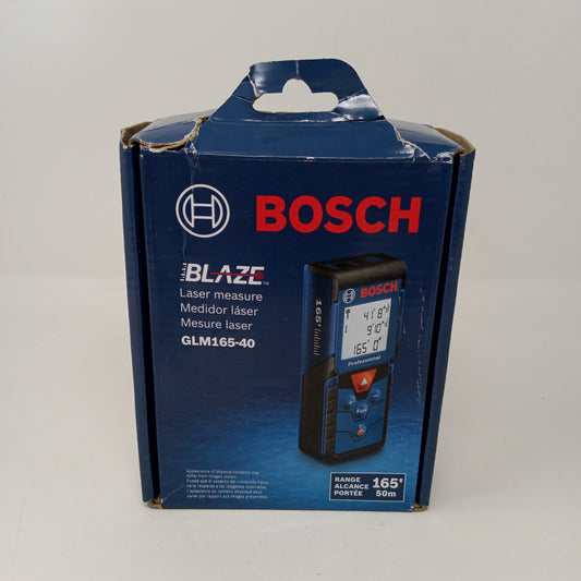 New Bosch GLM165-40 Laser Measure