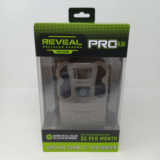 New Tactacam Reveal Pro 3 Trail Camera