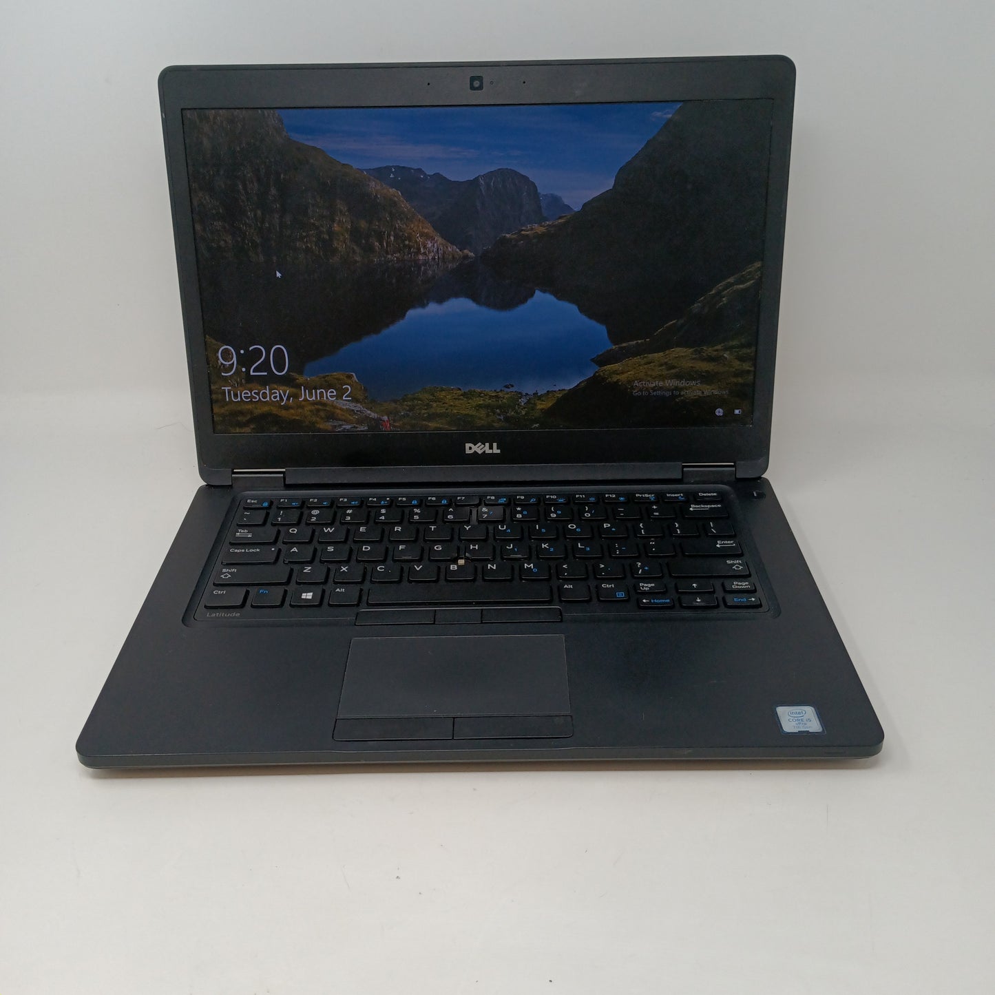 Broken Dell Latitude 5480 3000 14" i5-7440HQ 4GB RAM 60GB SSD/ Missing Key