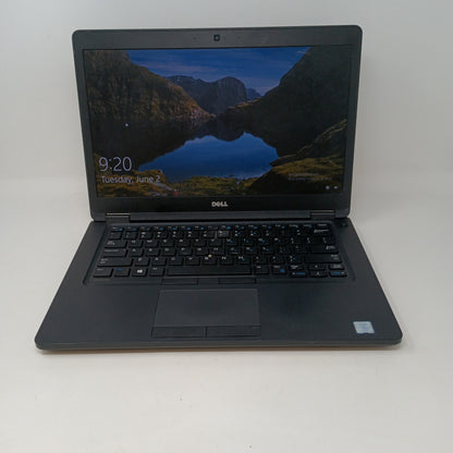 Broken Dell Latitude 5480 3000 14" i5-7440HQ 4GB RAM 60GB SSD/ Missing Key