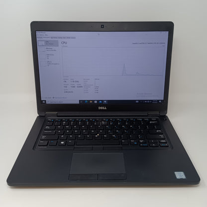 Broken Dell Latitude 5480 3000 14" i5-7440HQ 4GB RAM 60GB SSD/ Missing Key