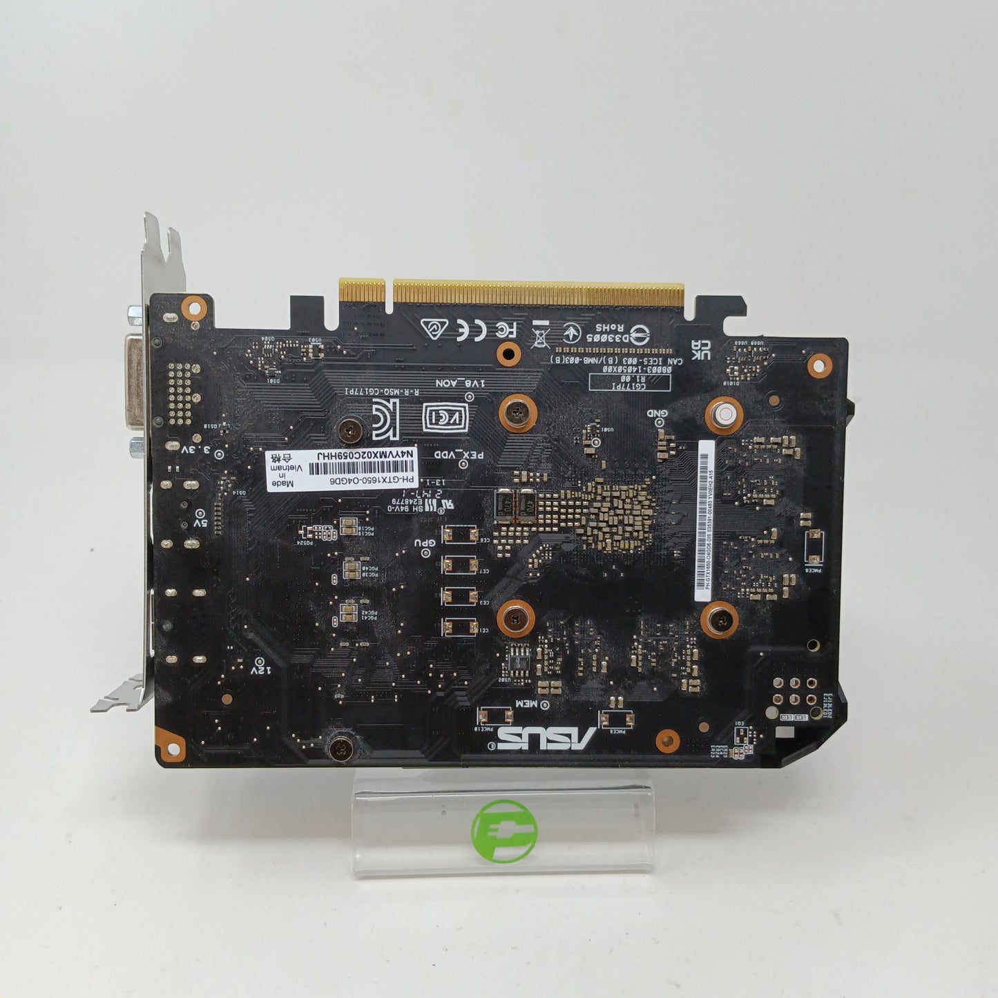 Asus GeForce GTX 1650 4GB GDDR6 Graphics Card PH-GTX1650-O4GD6