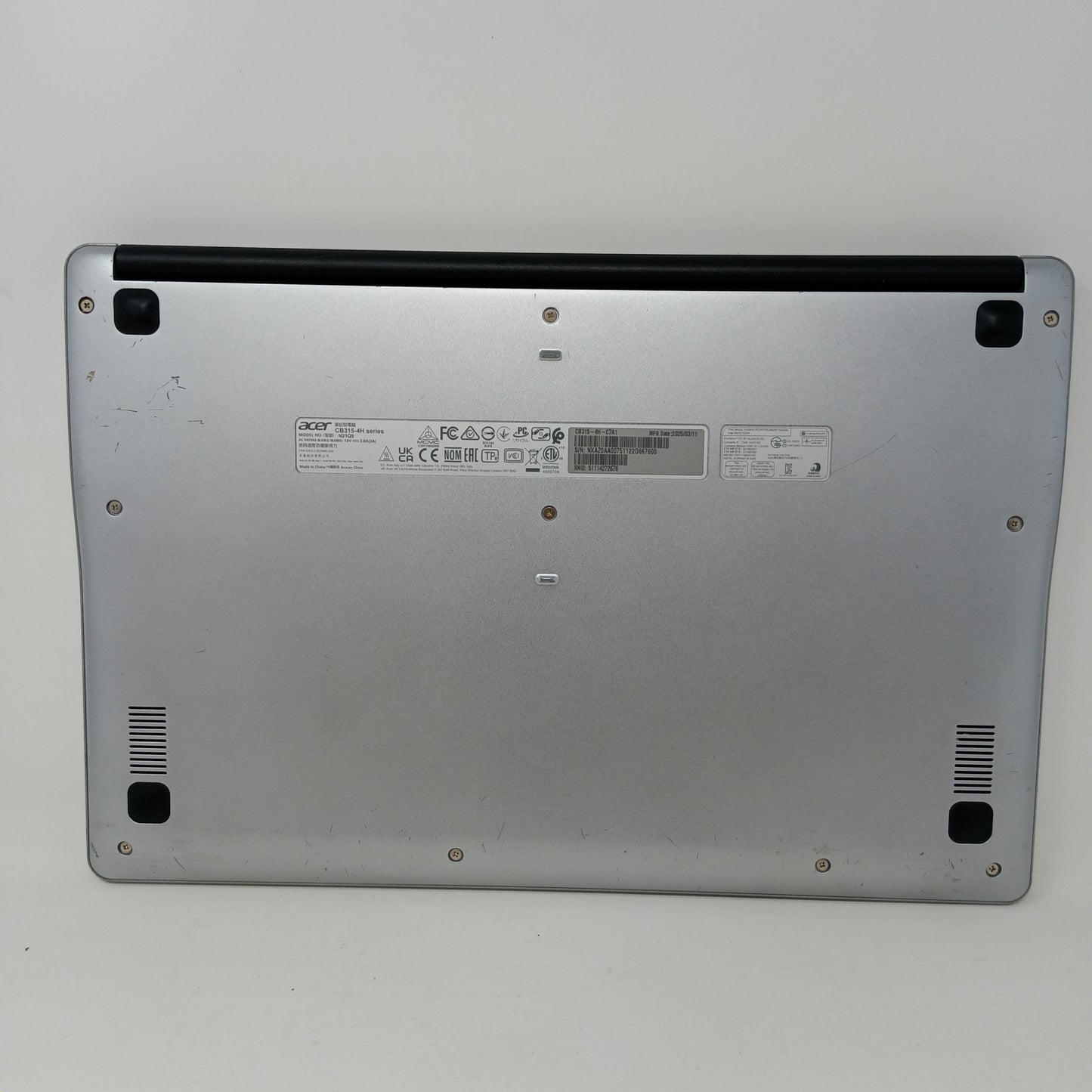 Acer Chromebook 315 CB315-4H 15.6" Celeron N4500 2.8GHz 4GB RAM 64GB HDD