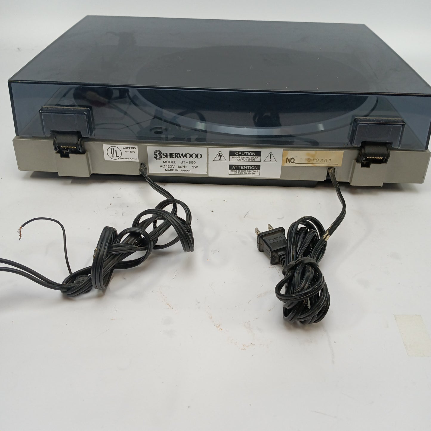 Sherwood ST-890 Direct Drive Turntable