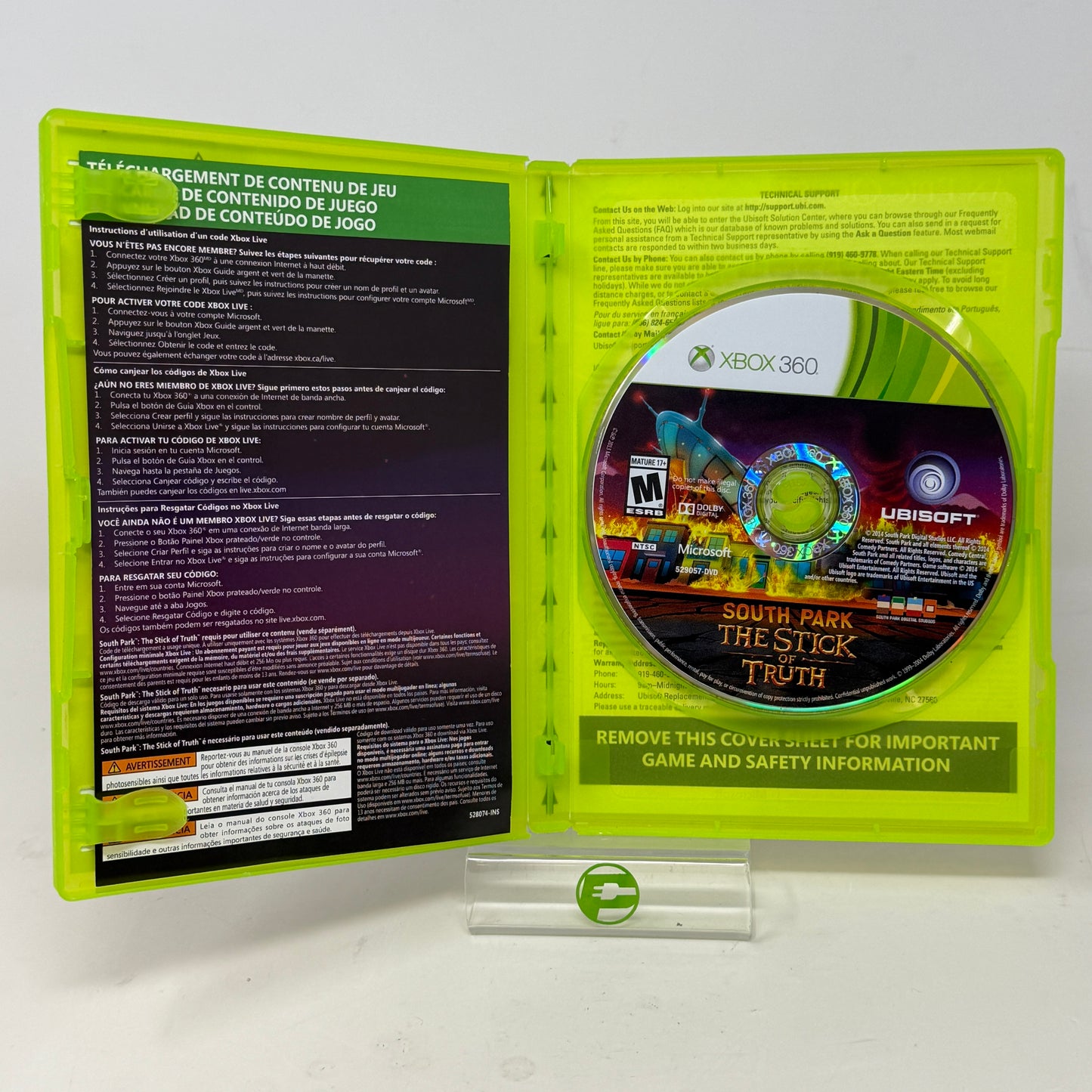 South Park: The Stick of Truth (Microsoft Xbox 360, 2014)