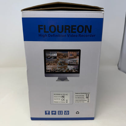 New Floureon H.264 Network/Higfh Definition Video Recorder K2308AX-H-Y03-4C