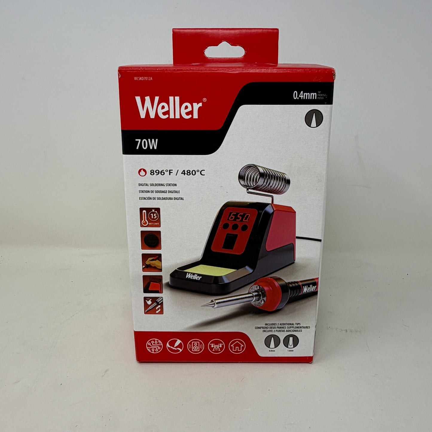 New Weller  WLSKD7012A 120V  Digital Soldering Station