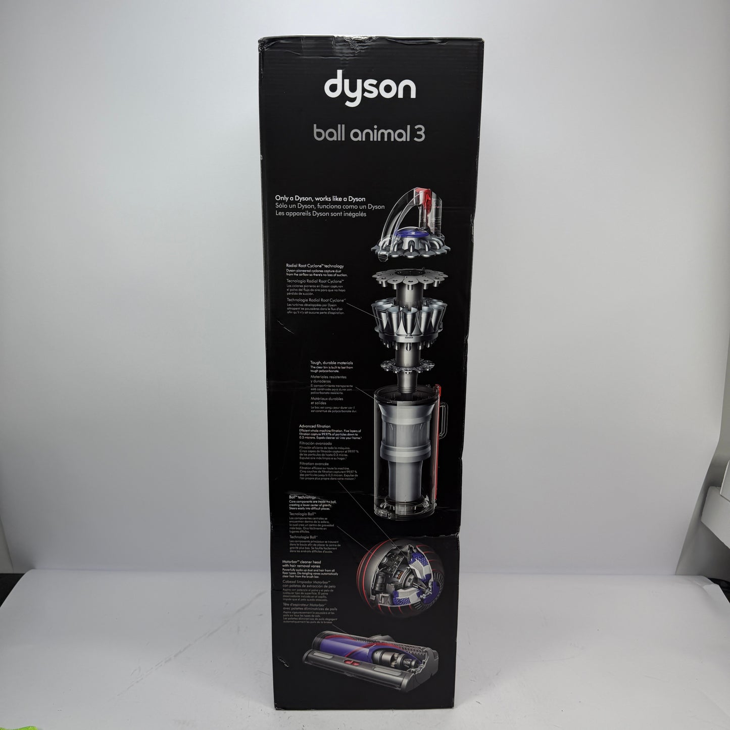 New Dyson Ball Animal 3 Bagless Corded Upright Vacuum Multicolor 405866-01