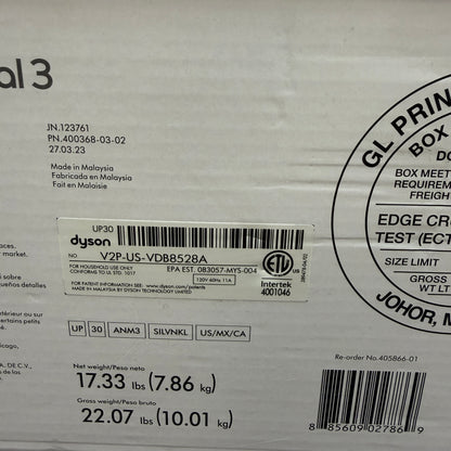 New Dyson Ball Animal 3 Bagless Corded Upright Vacuum Multicolor 405866-01