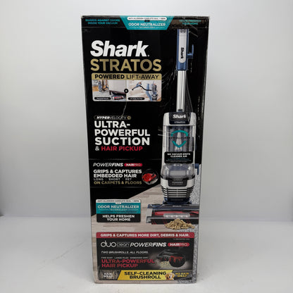Shark Stratos Powered Lift-Away Upright Vacuum DuoClean PowerFins HairPro AZ3002