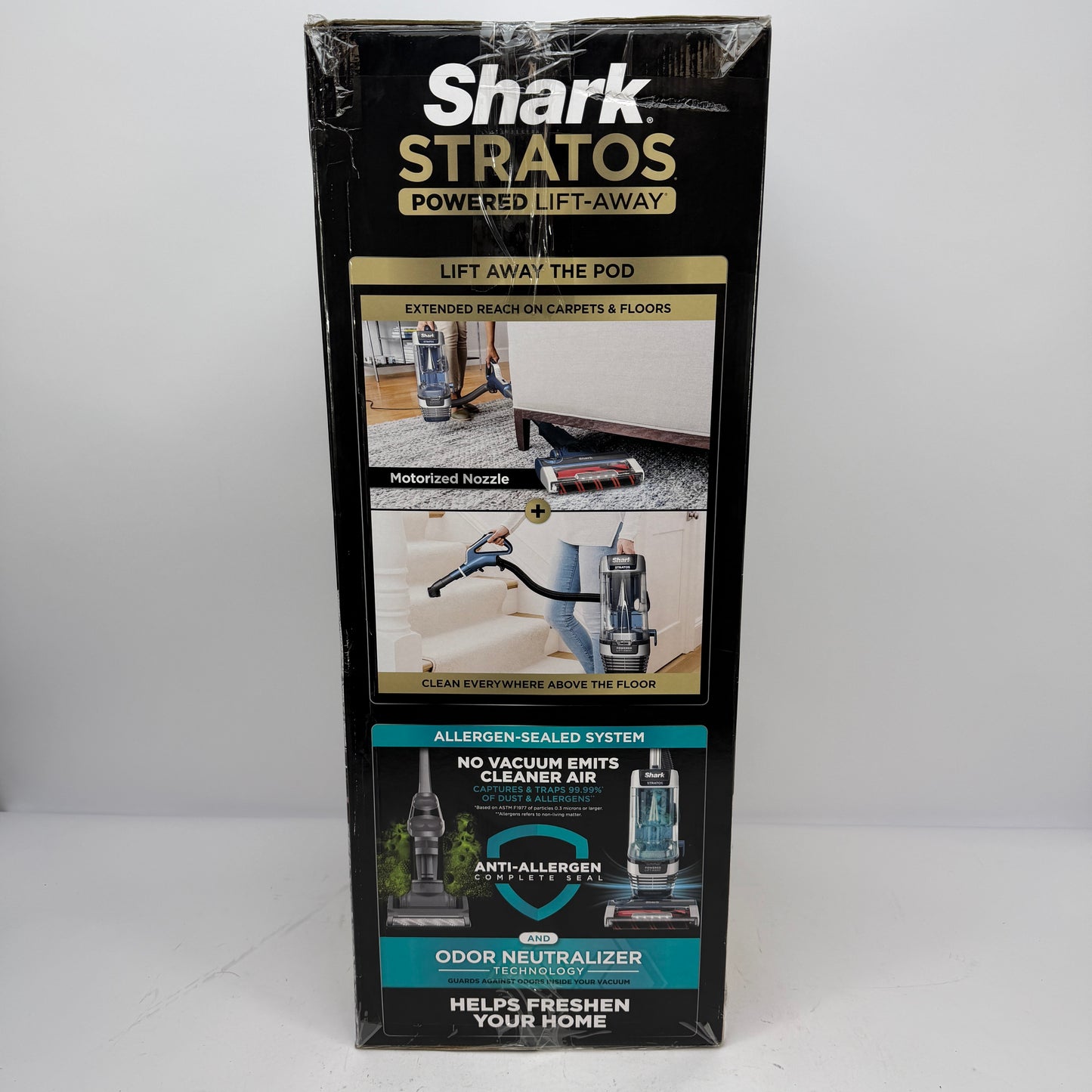Shark Stratos Powered Lift-Away Upright Vacuum DuoClean PowerFins HairPro AZ3002
