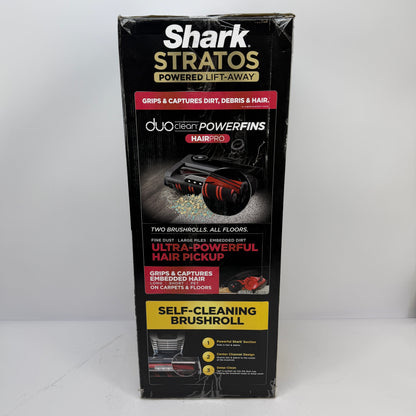 Shark Stratos Powered Lift-Away Upright Vacuum DuoClean PowerFins HairPro AZ3002