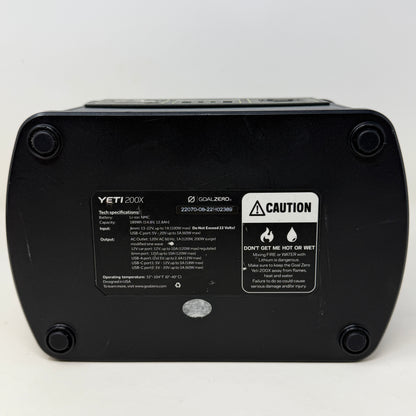 GoalZero Yeti 200X Portable Power Station 22070