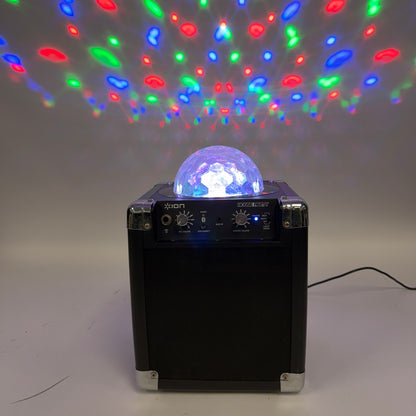 ION Audio House Party Bluetooth Speaker iPA18L Wireless Karaoke Machine Lights