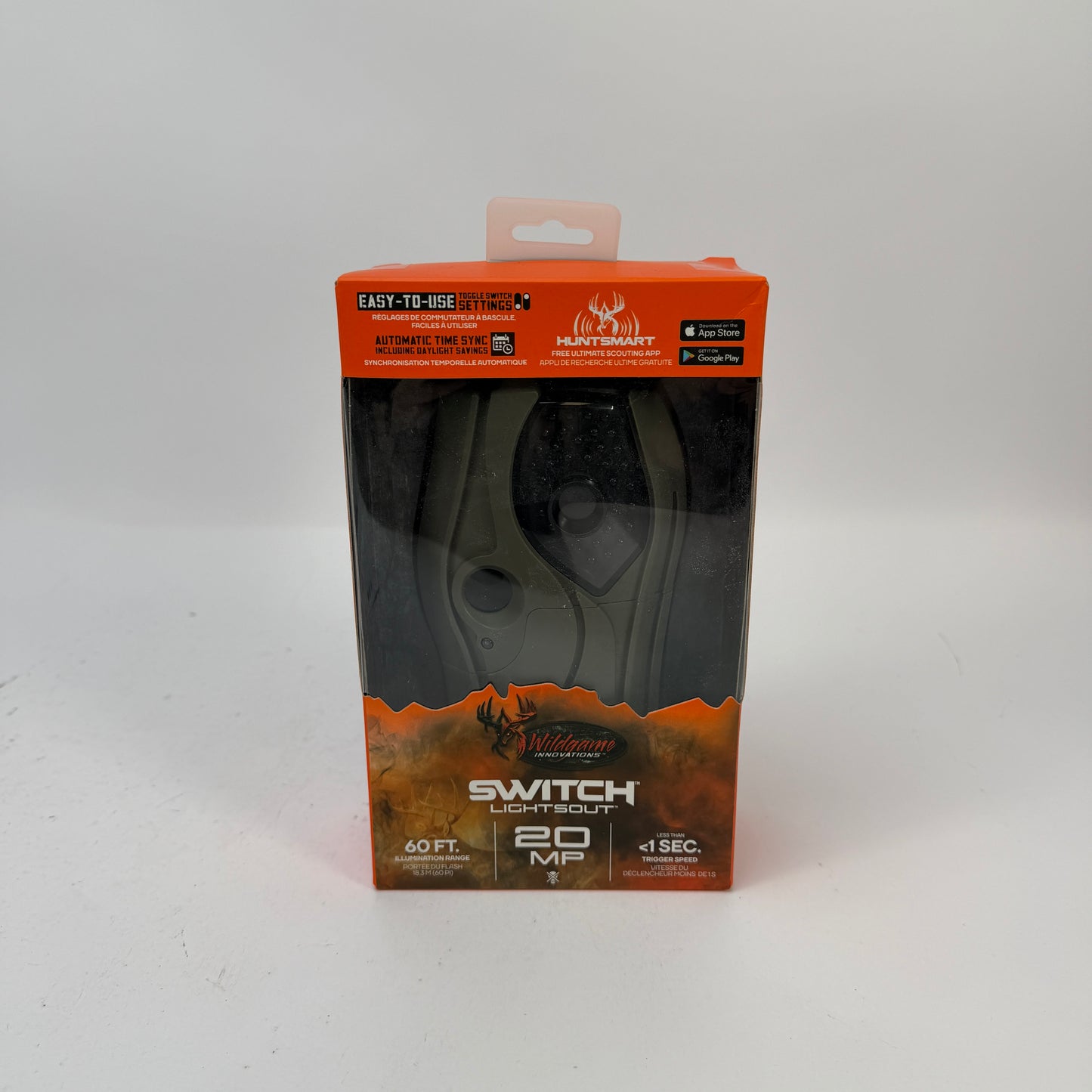 New Wildgame Innovations Switch Lightsout Trail Camera Game Cam 20MP EZ20B2W-21