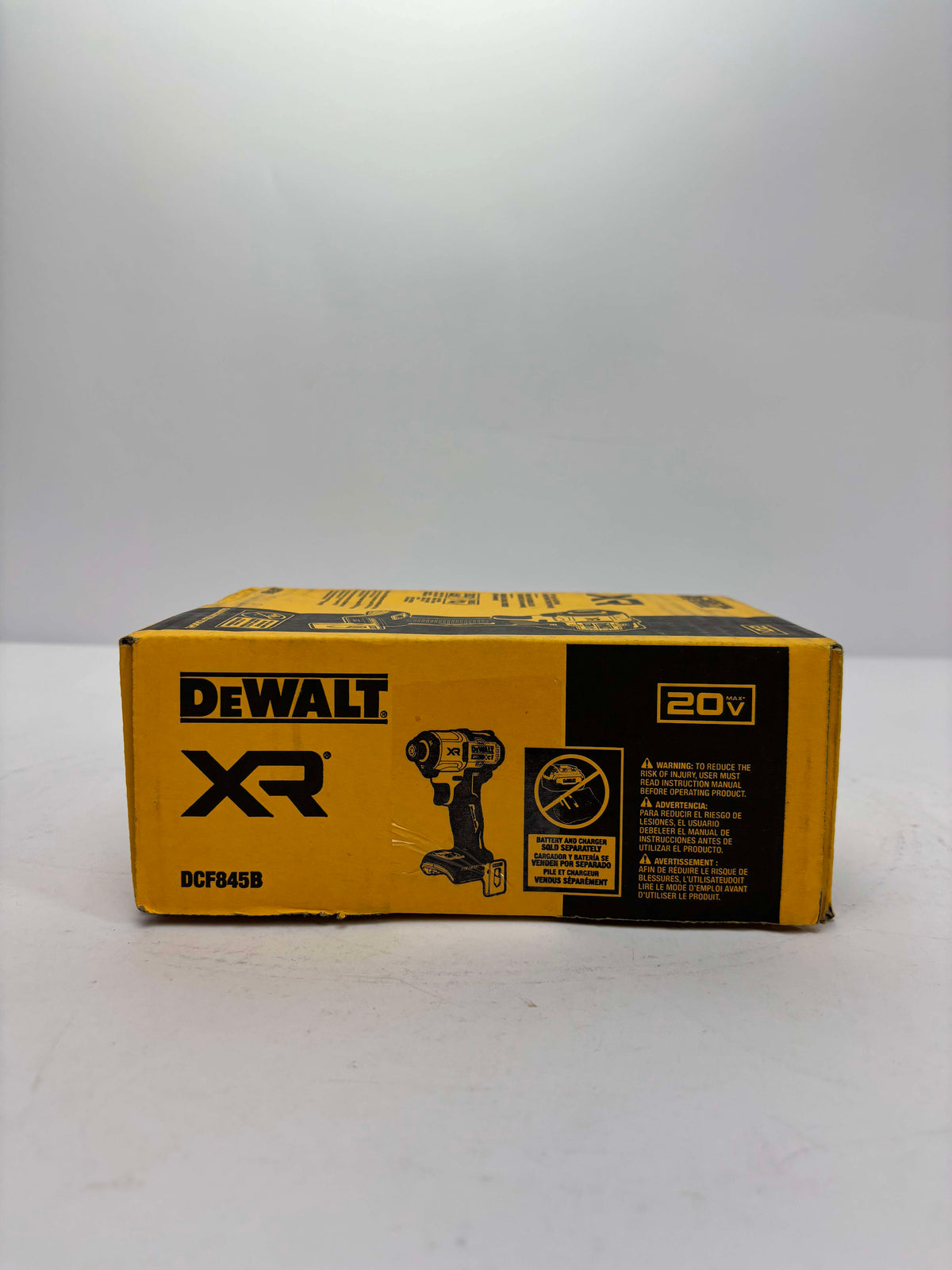 New Dewalt 20v Max Xr 1/4" 3-Speed Impact Driver DCF845B