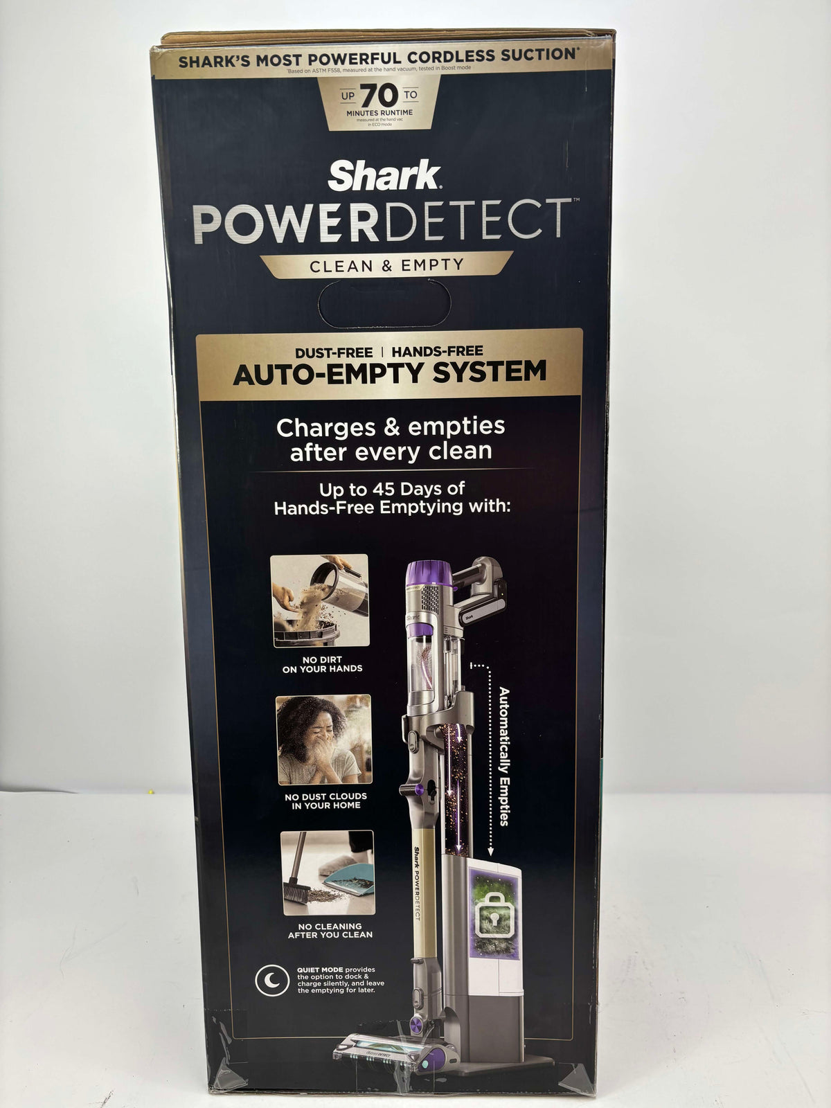 New Shark Cordless PowerDetect Clean & Empty System Stick Vacuum IP3251