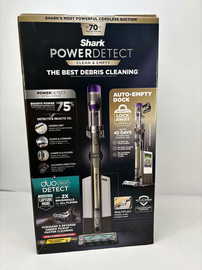 New Shark Cordless PowerDetect Clean & Empty System Stick Vacuum IP3251