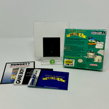 Game and Watch Gallery 3  (Nintendo GameBoy Color,  1999)