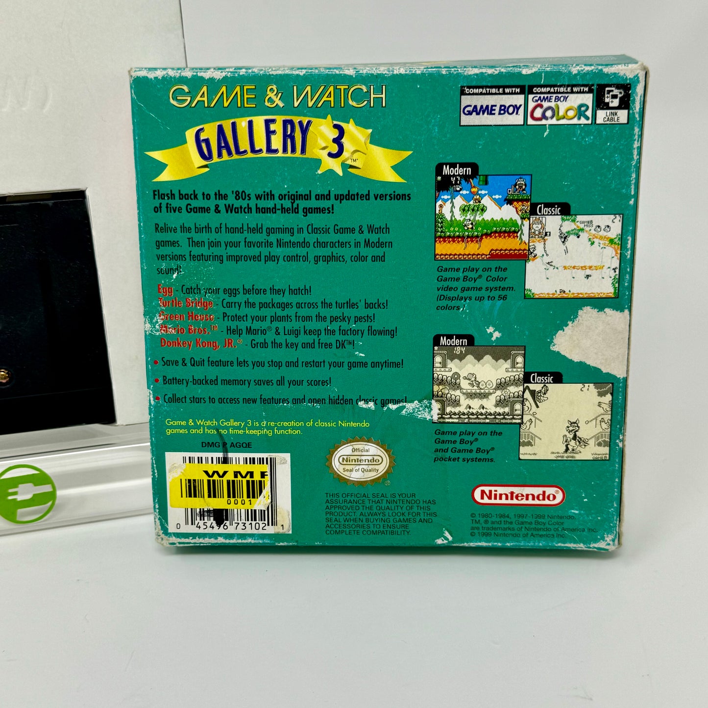 Game and Watch Gallery 3  (Nintendo GameBoy Color,  1999)