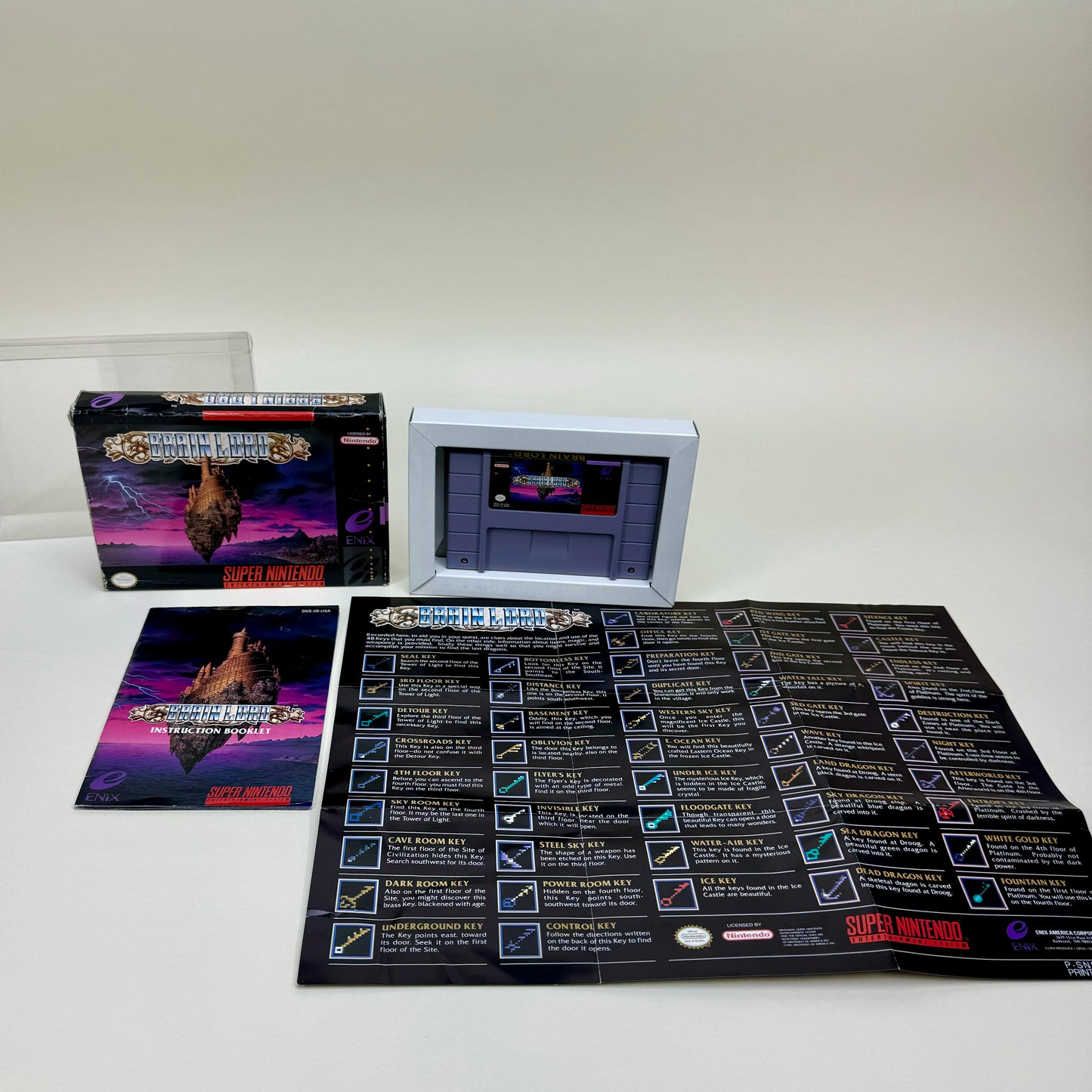 Brain Lord (Super Nintendo SNES, 1994)